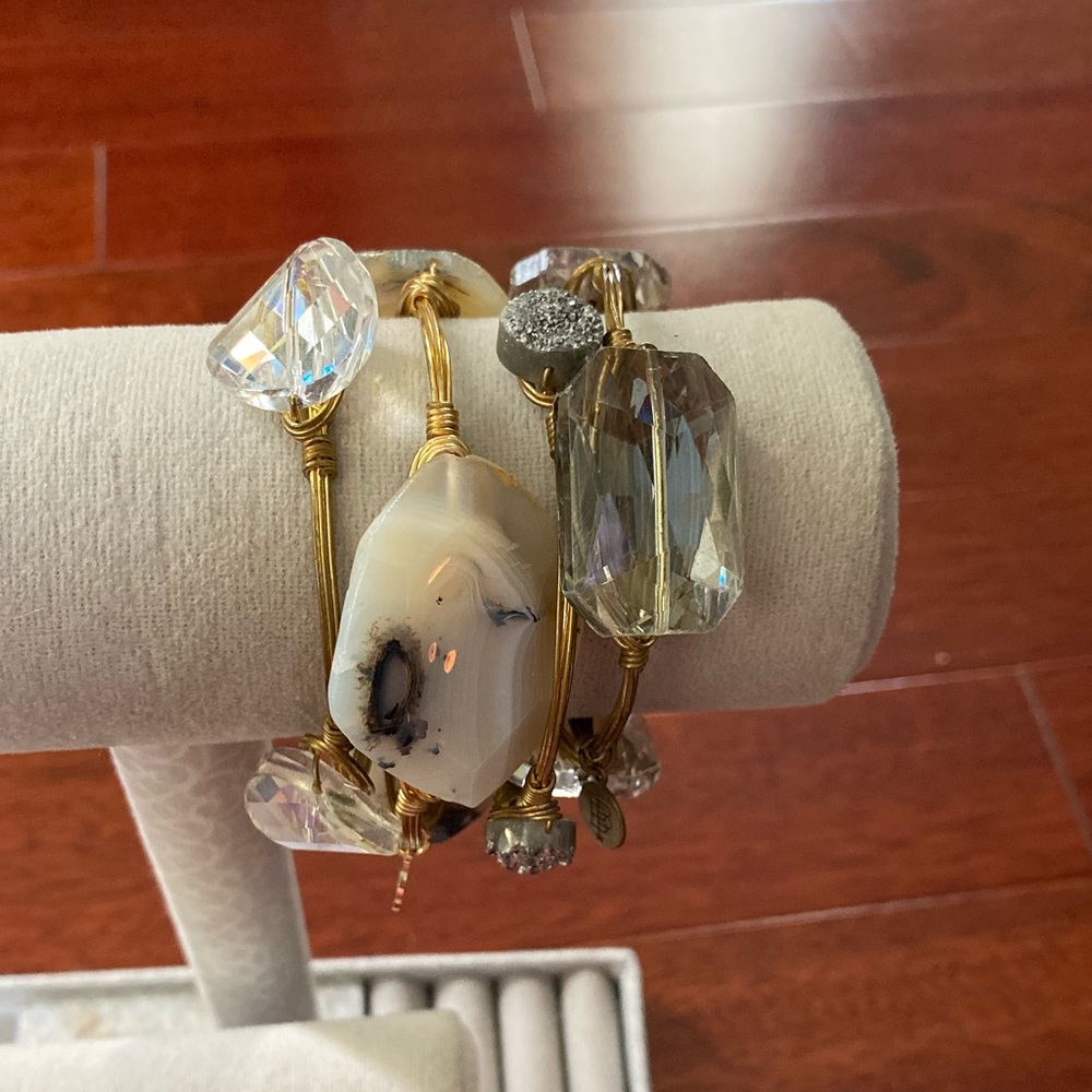 Bourbon and Bowties bangles / bracelets